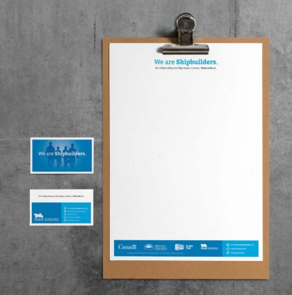 We Are Shipbuilders Campaign Branding