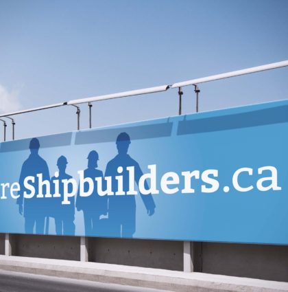 We Are Shipbuilders Campaign Branding