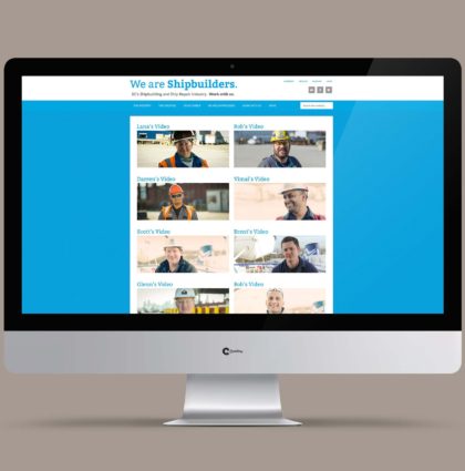 We Are Shipbuilders Website