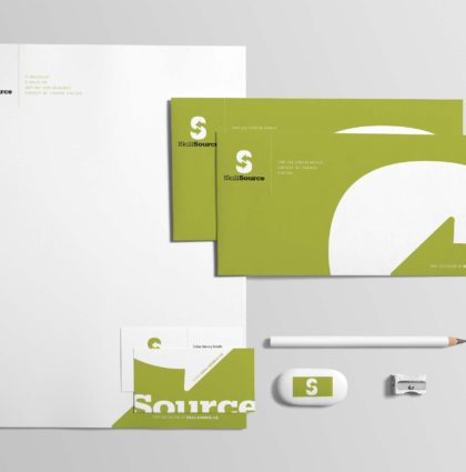 SkillSource – Branding & Print Collateral